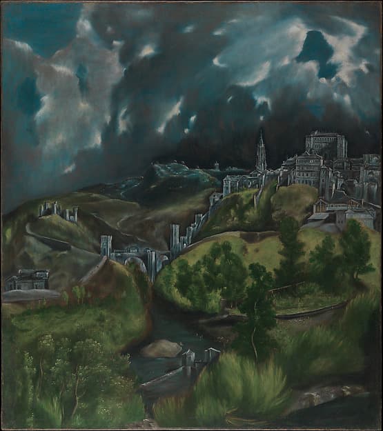 Эль Греко. Вид Толедо, около 1599–1600 годов.