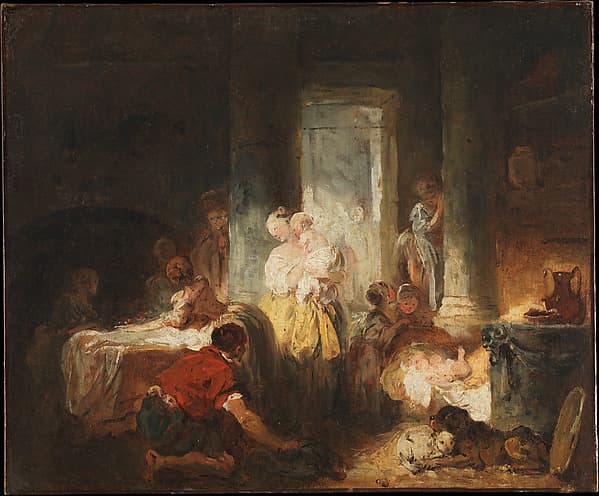 Жан Оноре Фрагонар. Римский интерьер, 1755 год.
