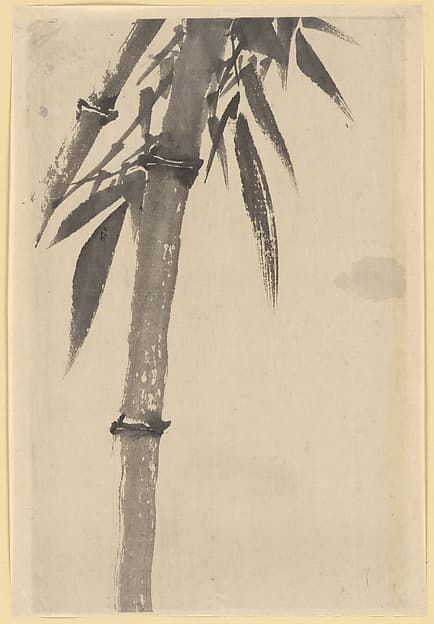 Кацусика Хокусай. Бамбук, 1760 год.
