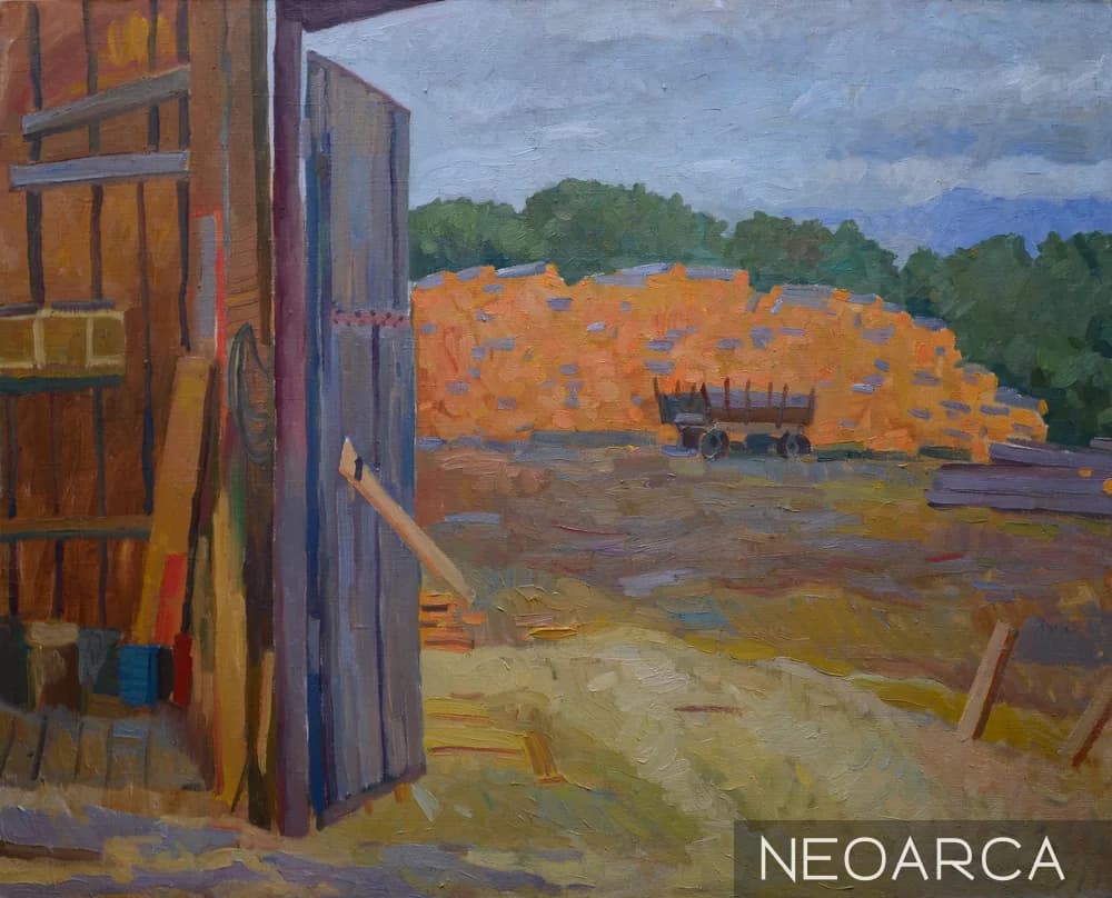 Анастасия Нестерова. На лесопилке