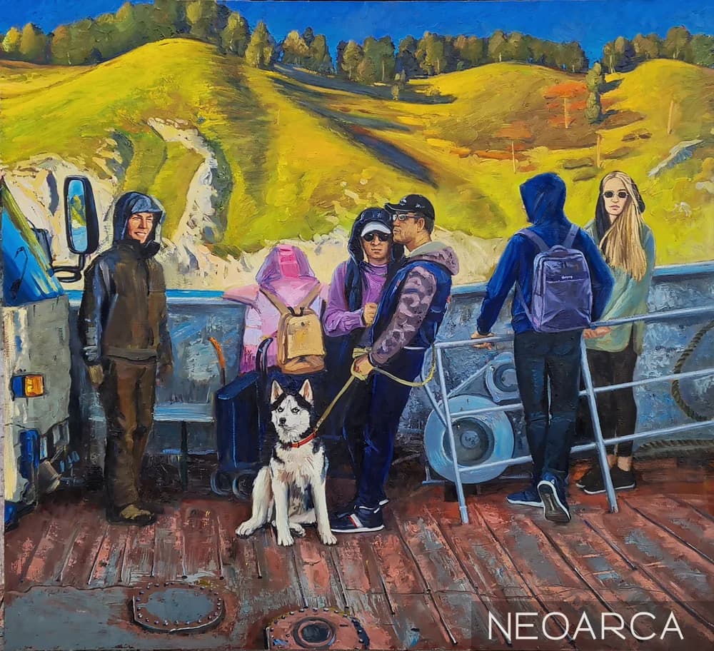 Анастасия Нестерова. На паромной переправе