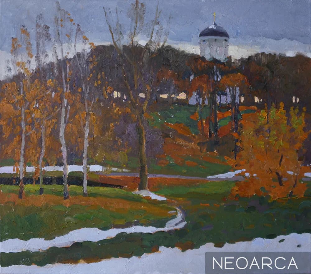 Анастасия Нестерова. Первый снег в Коломенском