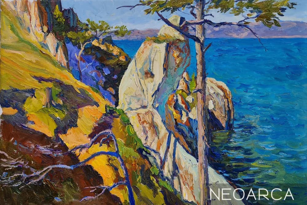 Анастасия Нестерова. Скалы острова Ольхон