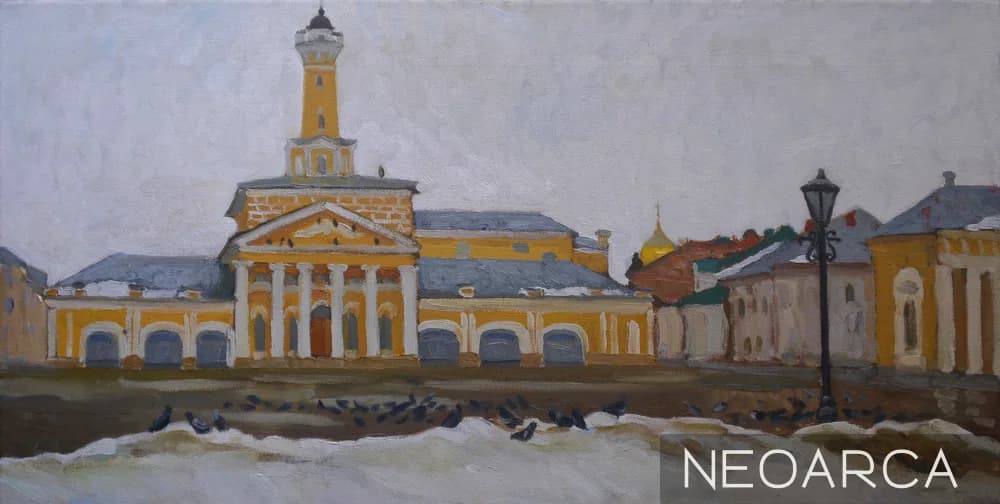 Анастасия Нестерова. Сусанинская площадь. Кострома