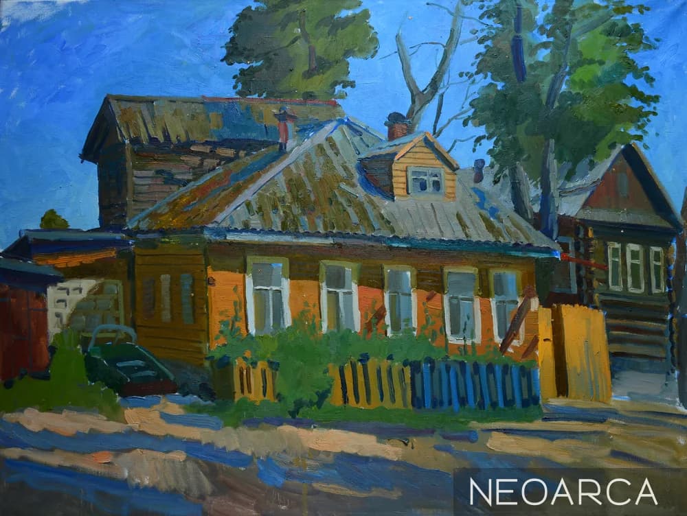 Анастасия Нестерова. Улица в Устюге