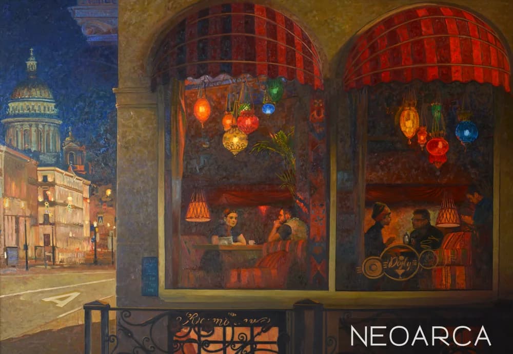 Анастасия Нестерова. Вечернее кафе