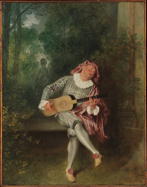 Антуан Ватто. Меццетен, около 1718–1720 годов.