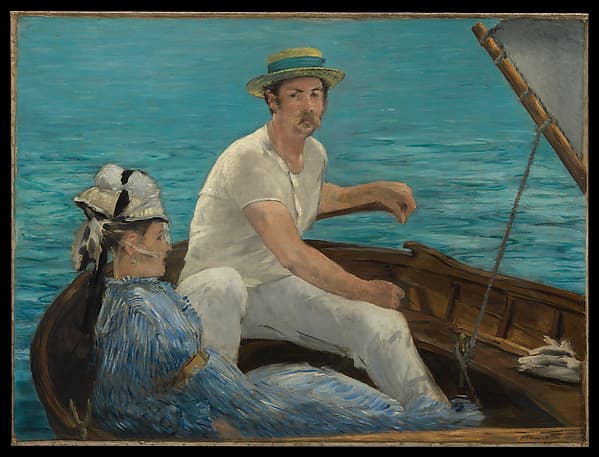Эдуард Мане. В лодке, 1874 год.