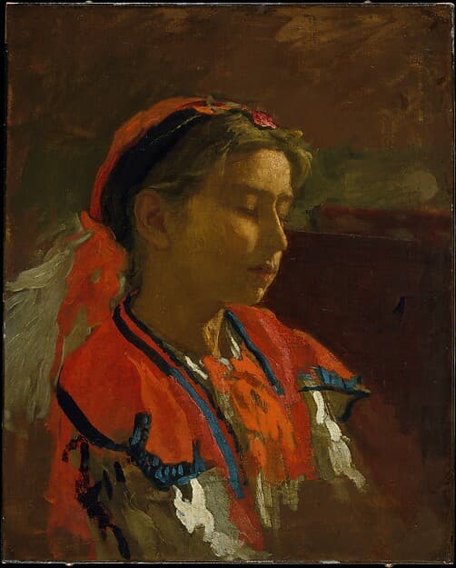 Томас Икинс. Кармелита Рекена, 1869 год.