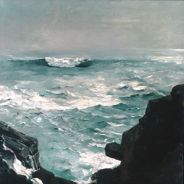 Уинслоу Хомер. Скала Кэннон, 1895 год.