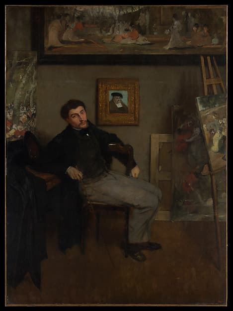 Эдгар Дега. Жак-Жозеф Тиссо (1836–1902), 1867 год.