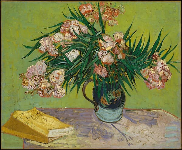 Винсент Ван Гог. Олеандры, 1888 год.