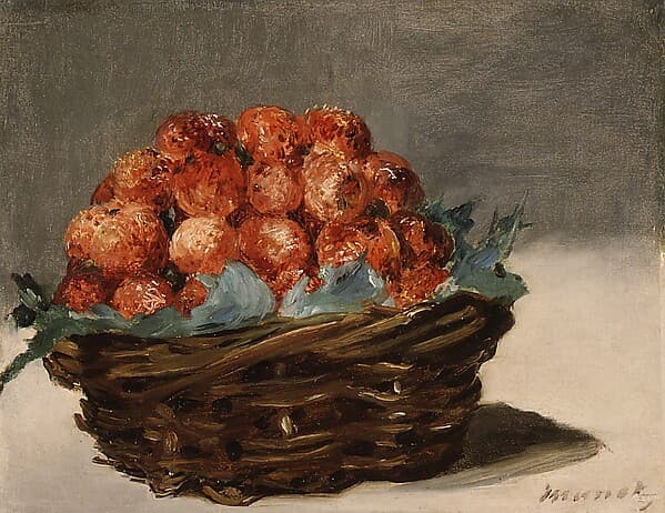 Эдуард Мане. Клубника, 1882 год.
