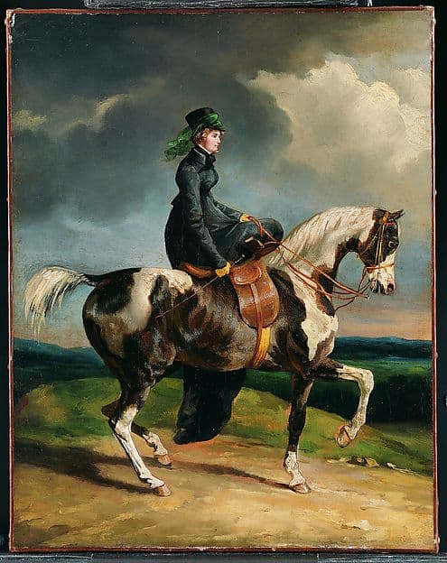 Теодор Жерико. Всадница, 1820 год.