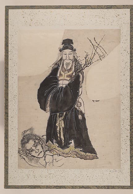 Кацусика Хокусай. Альбом набросков Кацусики Хокусая и его учеников, 1800 год.