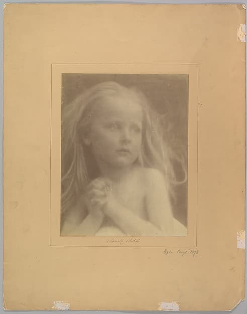 Джулия Маргарет Камерон. Фотография «A Lovely Sketch», 1873 года.