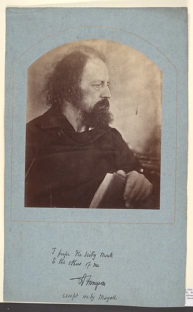 Джулия Маргарет Камерон. Фотография «Alfred, Lord Tennyson», 1865 года.