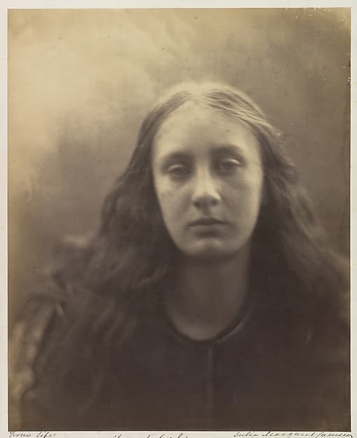Джулия Маргарет Камерон. Фотография «Christabel», 1866 года.