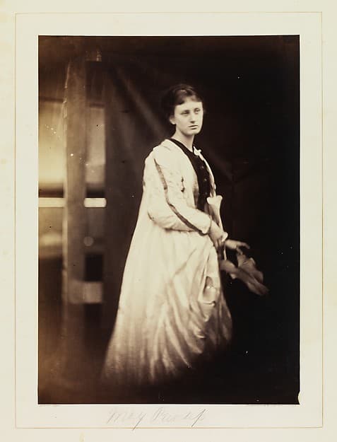 Джулия Маргарет Камерон. Фотография «May Prinsep», 1868 года.