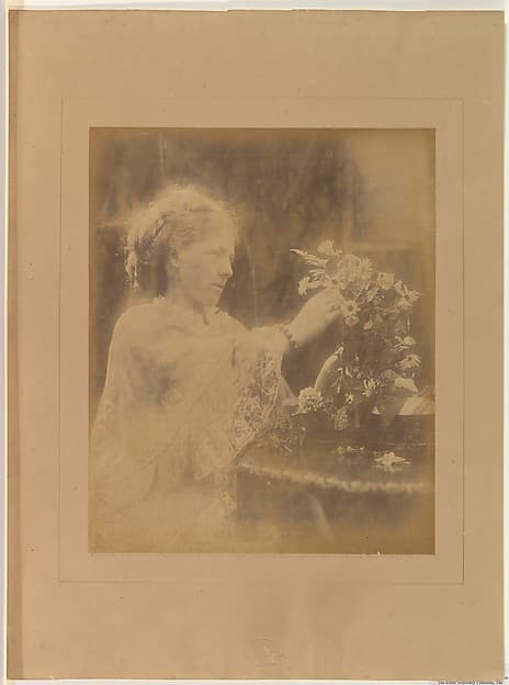 Джулия Маргарет Камерон. Фотография «Mrs. Halford Vaugham, Freshwater», 1873 года.