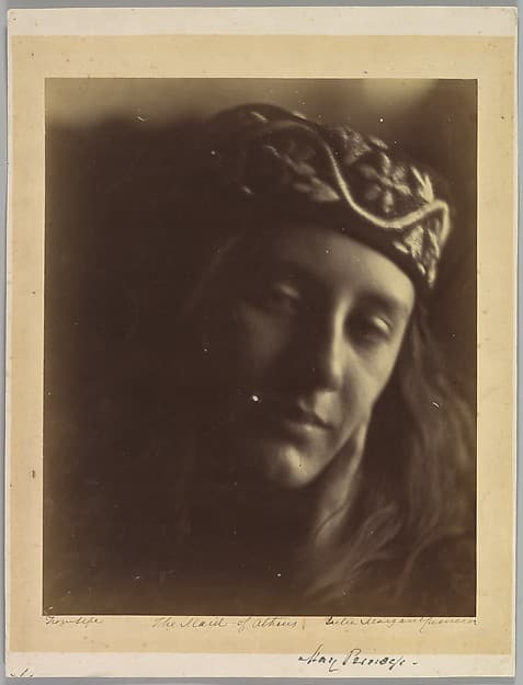 Джулия Маргарет Камерон. Фотография «The Maid of Athens (May Prinsep)», 1866 года.