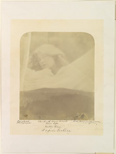 Джулия Маргарет Камерон. Фотография «The South West Wind», 1864 года.
