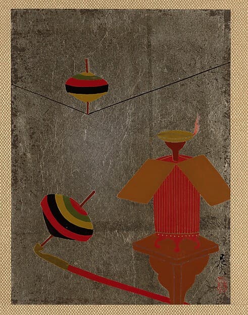 Сибата Дзэсин. Произведение «Tops», 1807 год.