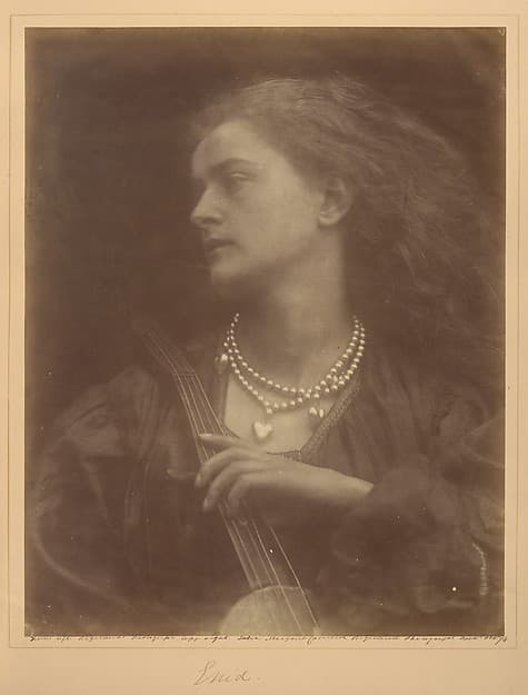 Джулия Маргарет Камерон. Фотография «And Enid Sang»