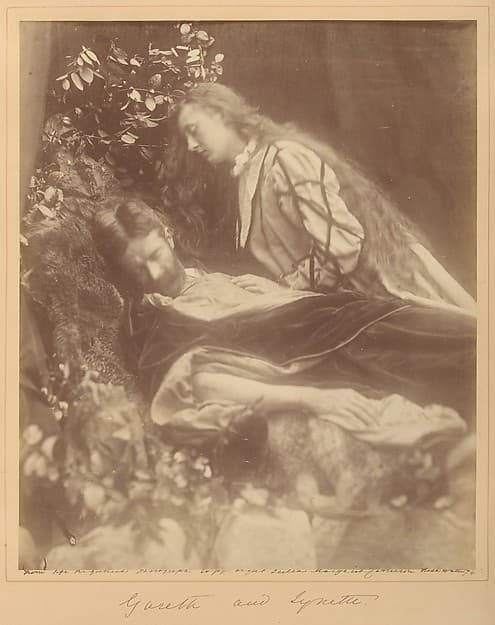 Джулия Маргарет Камерон. Фотография «Gareth and Lynette»