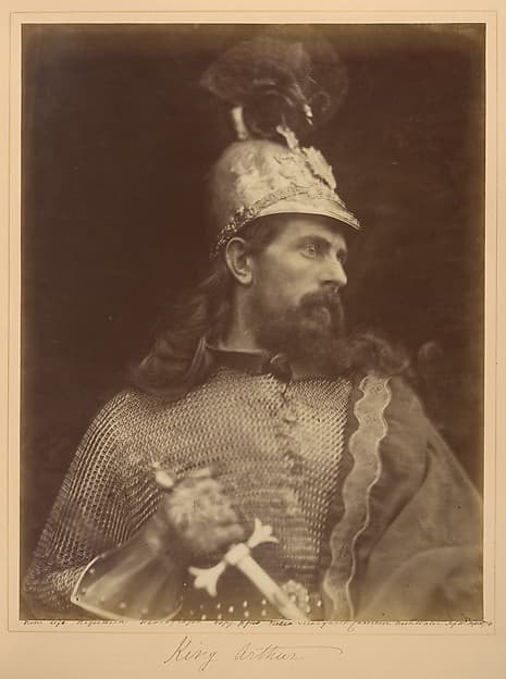 Джулия Маргарет Камерон. Фотография «King Arthur», 1874 года.