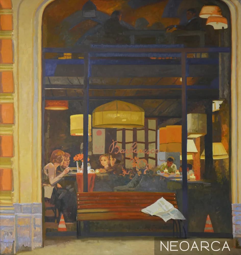 Анастасия Нестерова. Кафе Барбареско. Санкт-Петербург