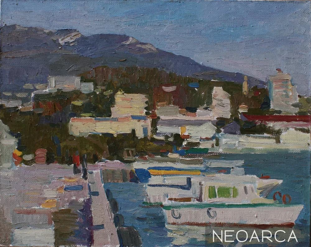 Анастасия Нестерова. Набережная в Ялте