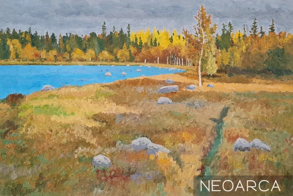 Анастасия Нестерова. Озеро Святое на Соловках