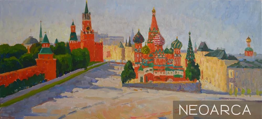 Анастасия Нестерова. Вид с гостиницы Балчуг