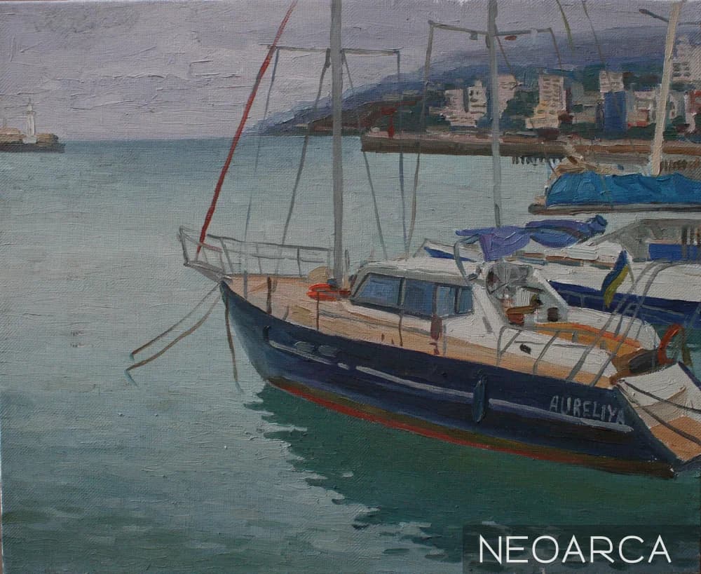 Анастасия Нестерова. Яхты в Ялте
